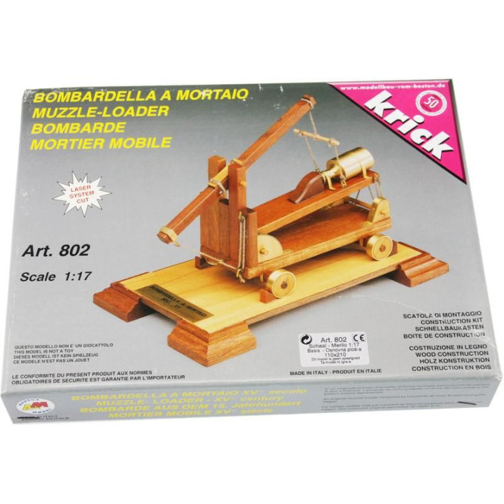 Mantua Model Bombarda 15. století 1:17 kit