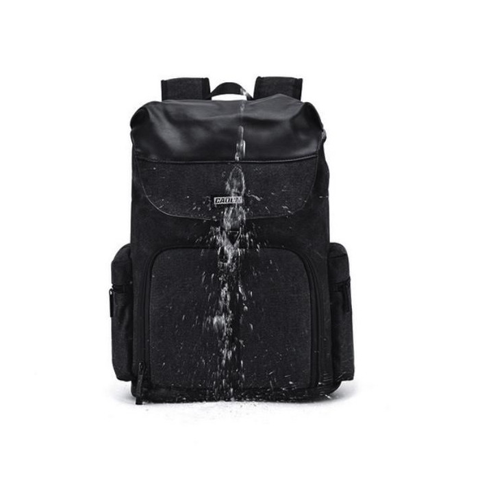 DIY plátěný batoh na fotoaparát