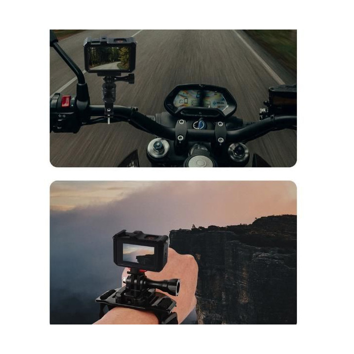 DJI Osmo Action 3 - Quick-Release Aluminum Alloy Cage with Adapter