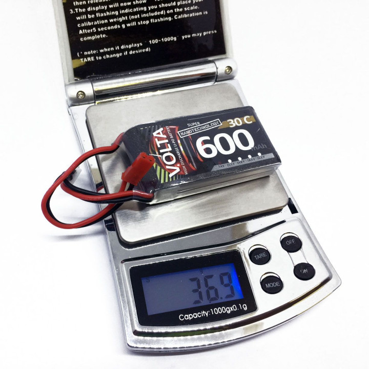 Volta 600 mAh 2S 30C