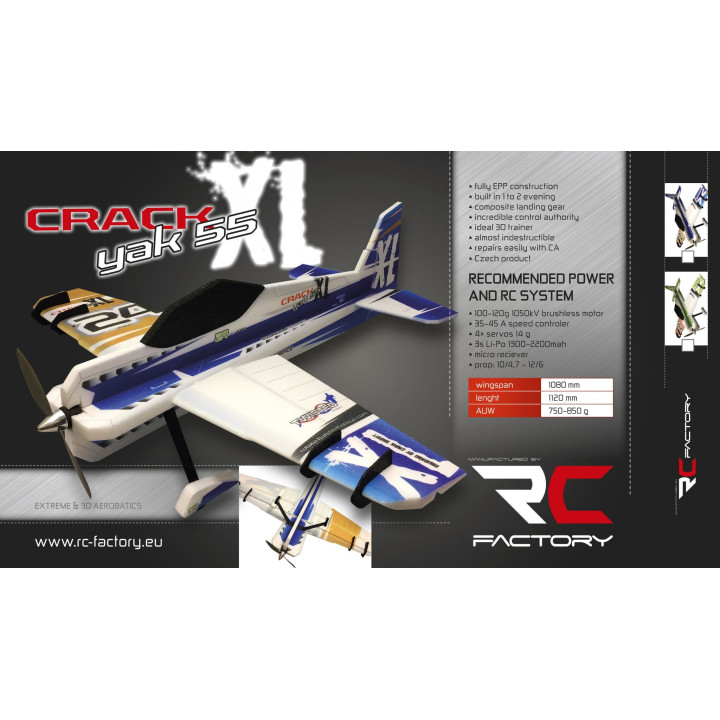RC FactoryCrack Yak XL Green-Orange