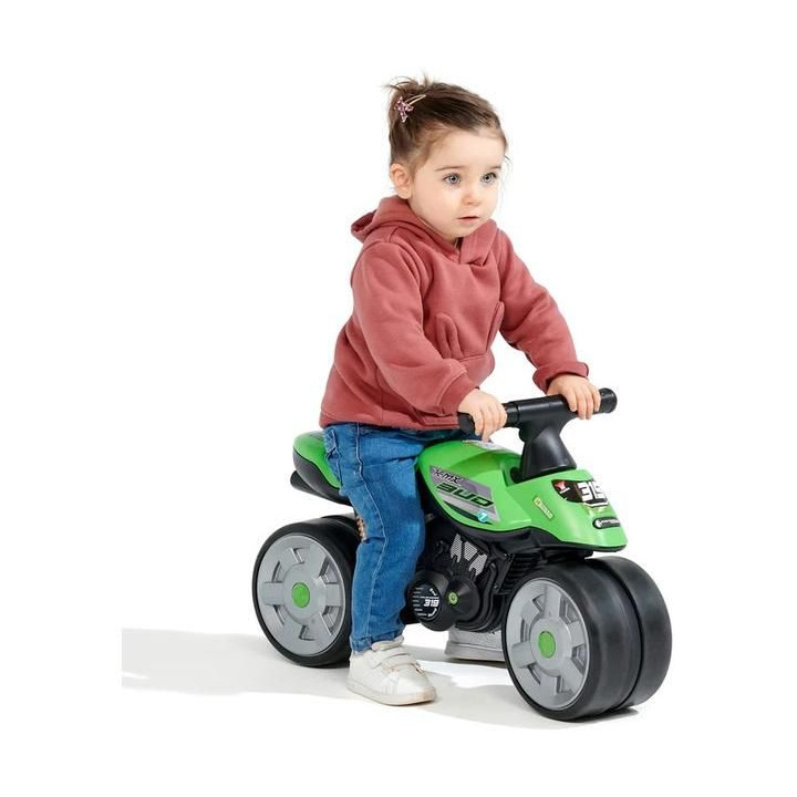 FALK - Dětské odrážedlo motorka Team Bud Racing zelená