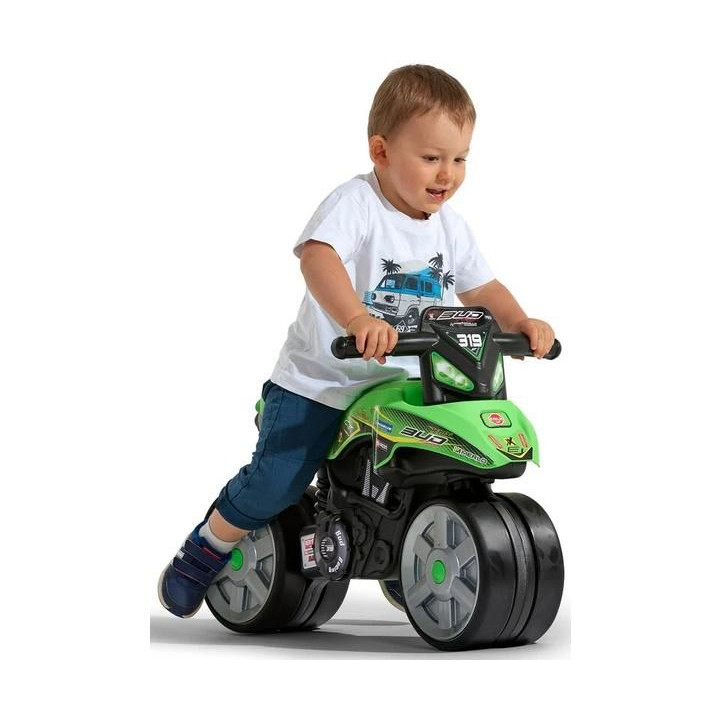 FALK - Dětské odrážedlo Moto Racing zelené