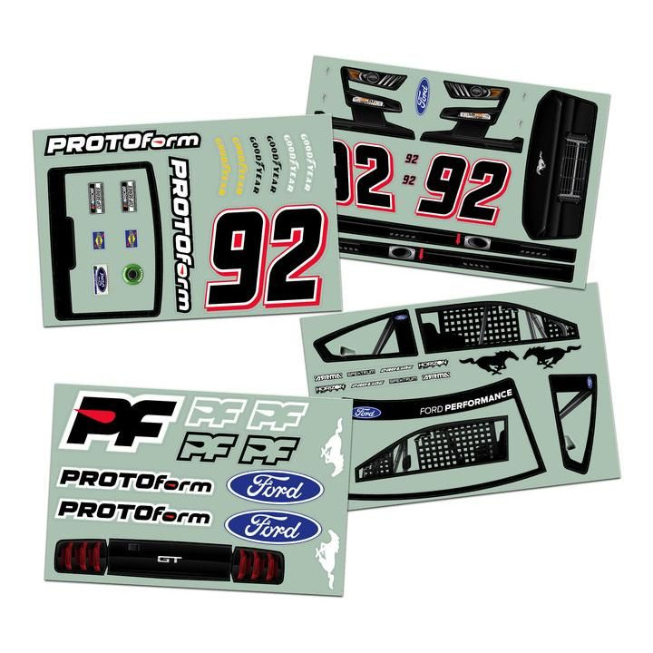 PROTOform karosérie 1:7 NASCAR Cup Series Ford Mustang 2022 nenabarvená: Infraction 6S