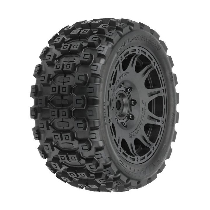 Pro-Line kolo 5.7", pneu Badlands MX57, disk Raid H24 černý (2)