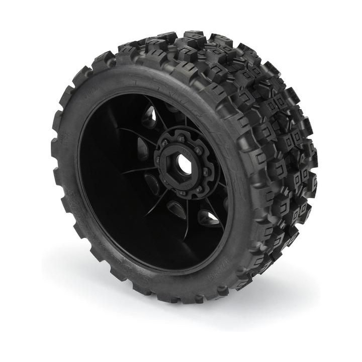 Pro-Line kolo 5.7", pneu Badlands MX57, disk Raid H24 černý (2)