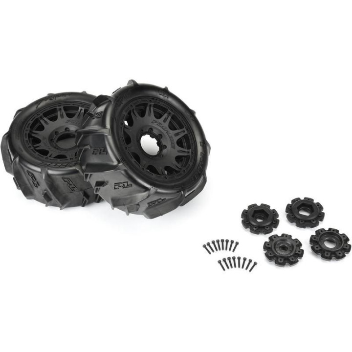 Pro-Line kolo 5.7", pneu Dumont, disk Raid H24 černý (2)