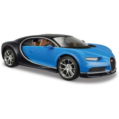 Maisto Bugatti Chiron 1:24 modrá