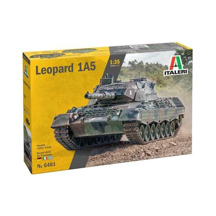 Model Kit tank 6481 - LEOPARD 1 A5 (1:35)