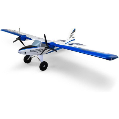 E-flite Twin Timber 1.6m SAFE Select BNF Basic