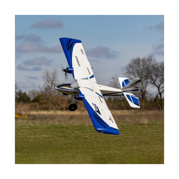 E-flite Twin Timber 1.6m SAFE Select BNF Basic