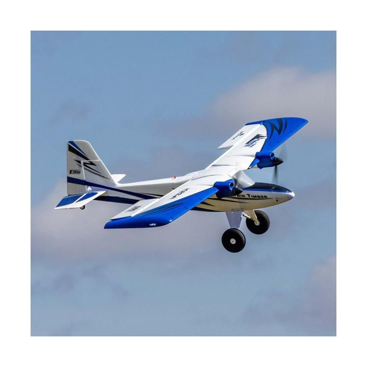 E-flite Twin Timber 1.6m SAFE Select BNF Basic