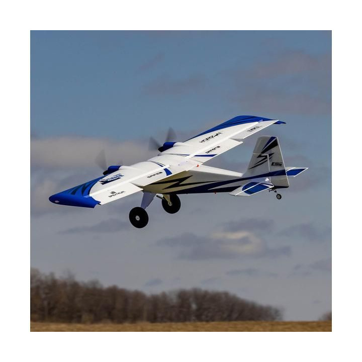 E-flite Twin Timber 1.6m SAFE Select BNF Basic