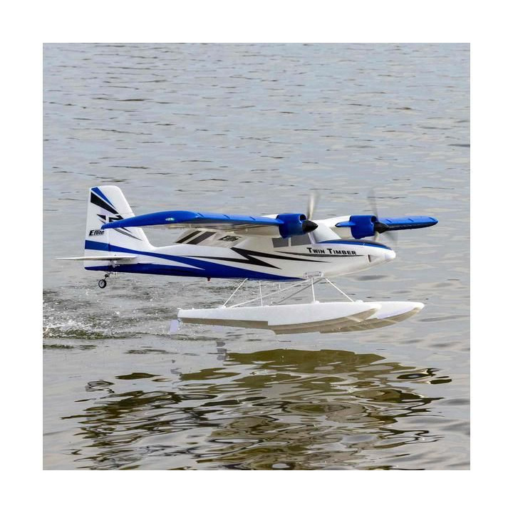 E-flite Twin Timber 1.6m SAFE Select BNF Basic