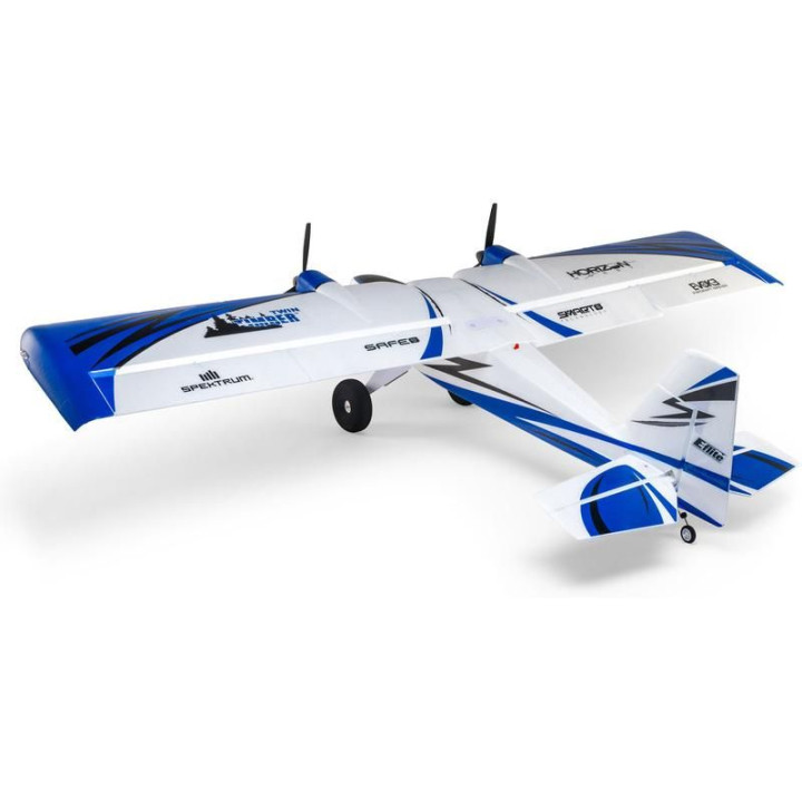 E-flite Twin Timber 1.6m SAFE Select BNF Basic