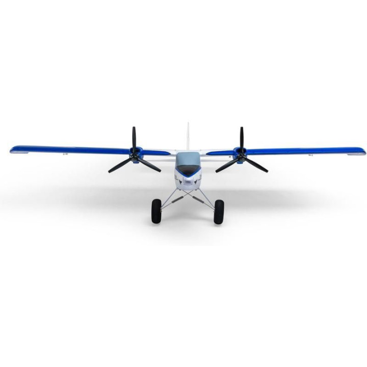 E-flite Twin Timber 1.6m SAFE Select BNF Basic