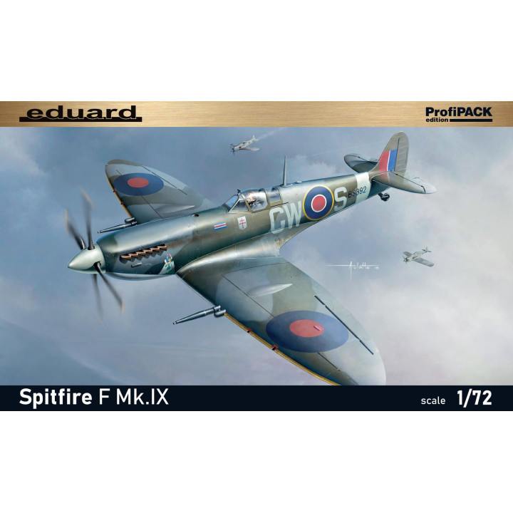 EDUARD Spitfire F Mk. IX 1/72 ProfiPACK edition
