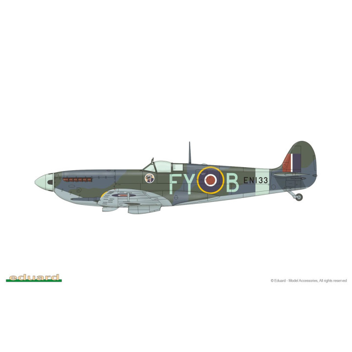 EDUARD Spitfire F Mk. IX 1/72 ProfiPACK edition