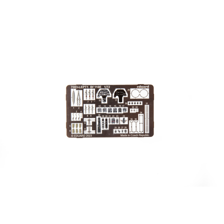 EDUARD Bf 110E 1/72 ProfiPACK edition