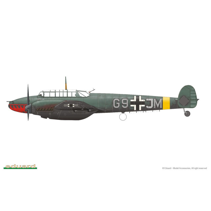 EDUARD Bf 110E 1/72 ProfiPACK edition