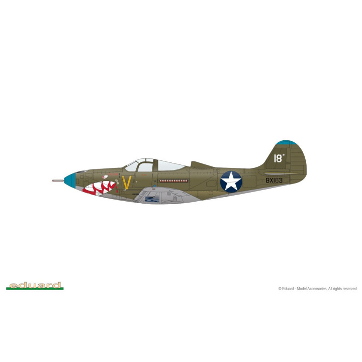 EDUARD P-400 1/48 ProfiPACK edition