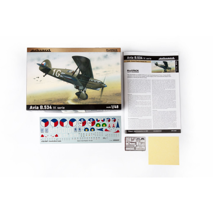 EDUARD Avia B-534 IV. série 1/48 ProfiPACK edition
