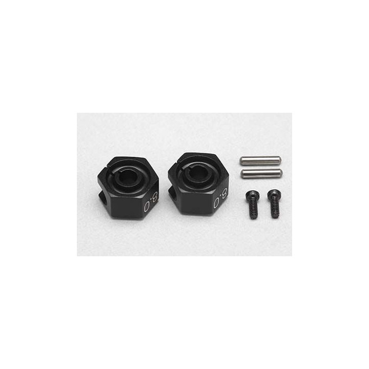 YD-2 8.0mm hliníkové unašeče kol (2ks)
