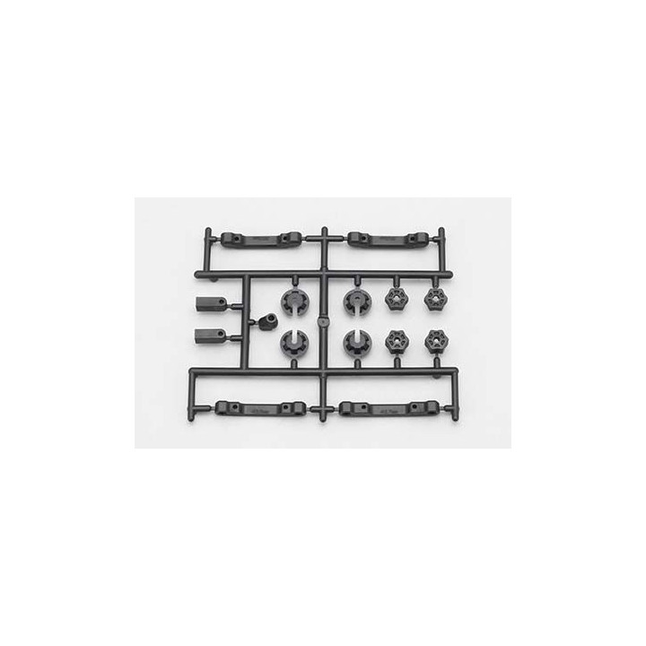 YD-2 set držáků ramen zavěšení / unašečů kol / držáku serva a antény