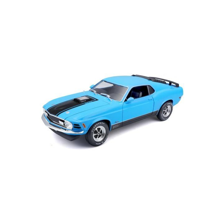 Maisto Ford Mustang Mach 1 1970 1:18 modrá
