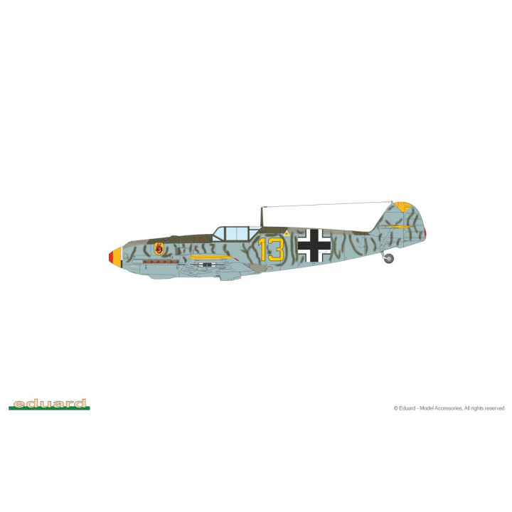 EDUARD Bf 109E-4 1/72 ProfiPACK edition