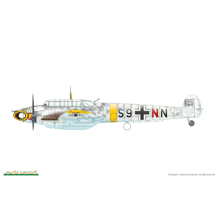 EDUARD Bf 110E 1/48 ProfiPACK edition