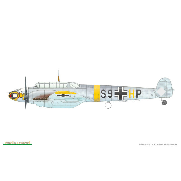 EDUARD Bf 110E 1/48 ProfiPACK edition