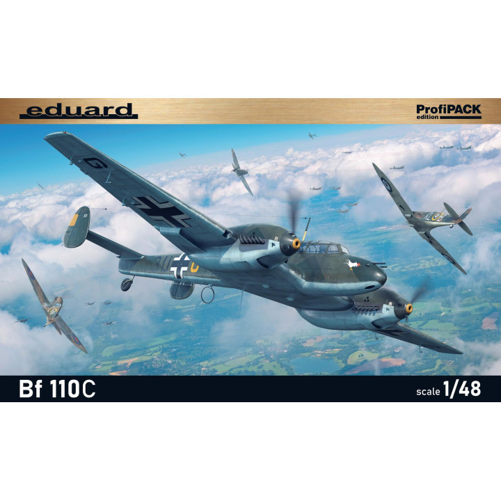 EDUARD Bf 110C 1/48 ProfiPACK edition