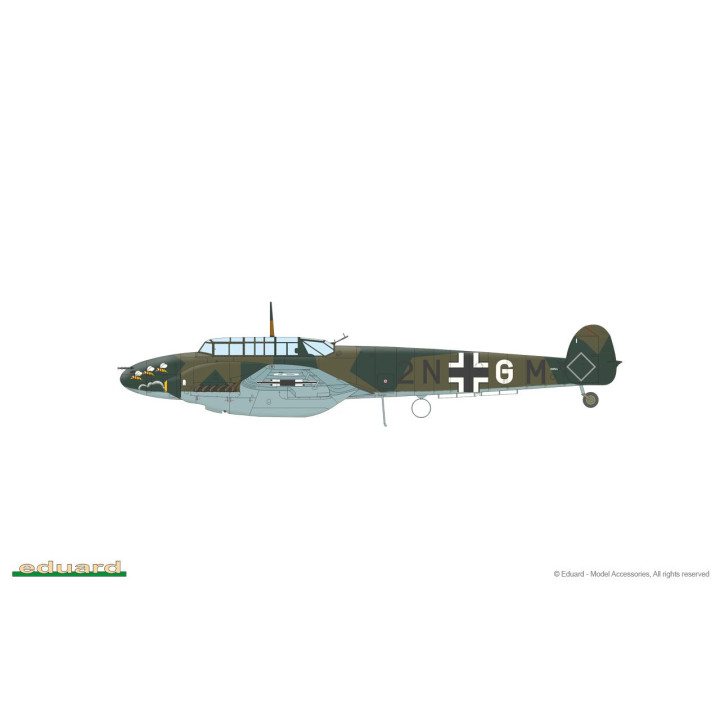 EDUARD Bf 110C 1/48 ProfiPACK edition