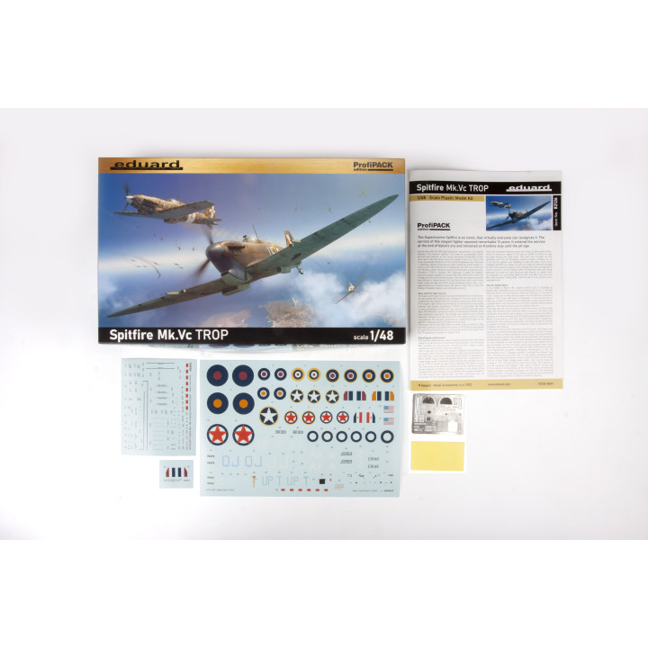 EDUARD Spitfire Mk. Vc TROP 1/48 ProfiPACK edition