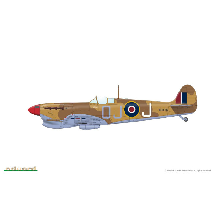 EDUARD Spitfire Mk. Vc TROP 1/48 ProfiPACK edition