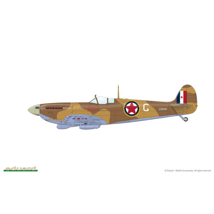 EDUARD Spitfire Mk. Vc TROP 1/48 ProfiPACK edition