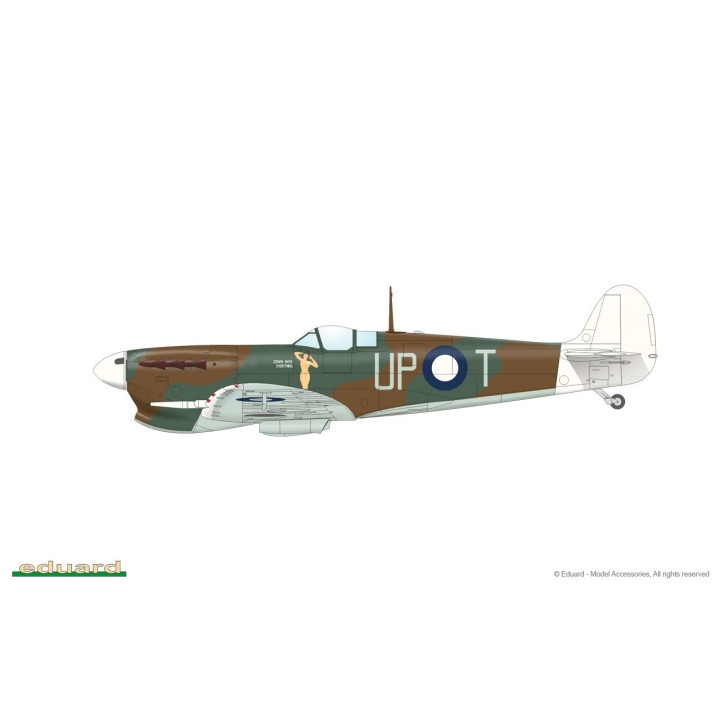 EDUARD Spitfire Mk. Vc TROP 1/48 ProfiPACK edition