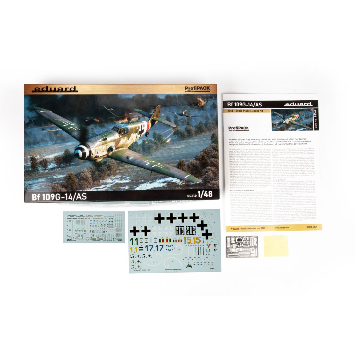 EDUARD Bf 109G-14/ AS 1/48 ProfiPACK edition