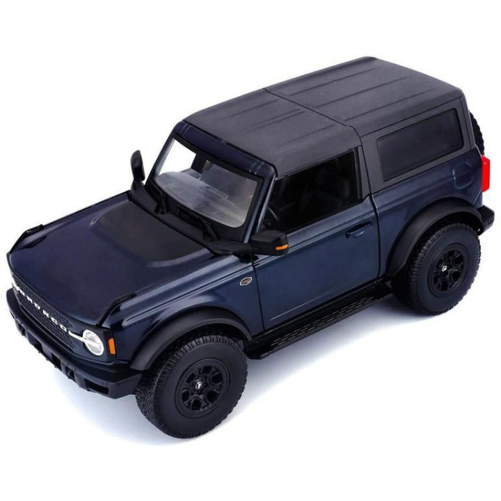 Maisto Ford Bronco Wildtrak 2021 1:18 modrá metalíza