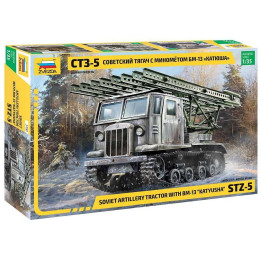 Model kit military 3700 - STZ-5 with BM-13 "KATYUSHA" (1:35)