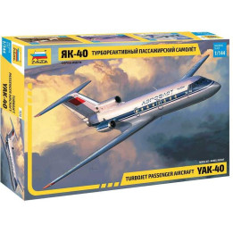Model kit letadlo 7030 - Yak-40 Regional Jet (1:144)