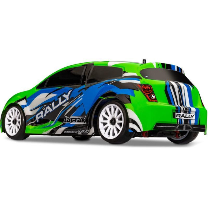 Traxxas Rally 1:18 4WD RTR zelené
