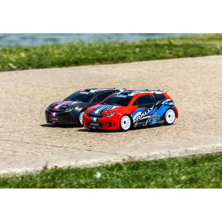 Traxxas Rally 1:18 4WD RTR červené