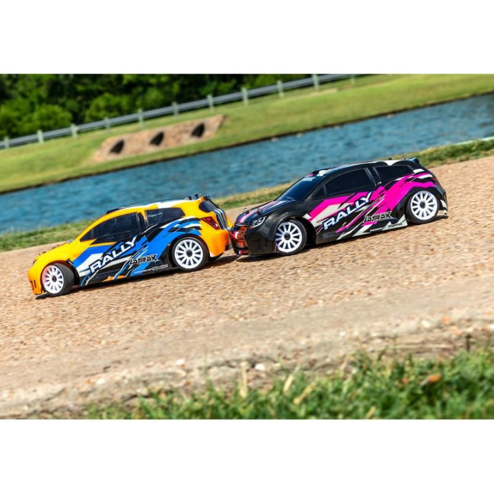 Traxxas Rally 1:18 4WD RTR červené