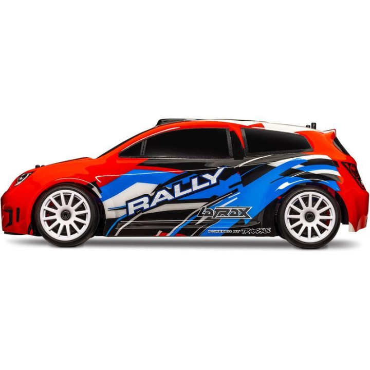 Traxxas Rally 1:18 4WD RTR červené