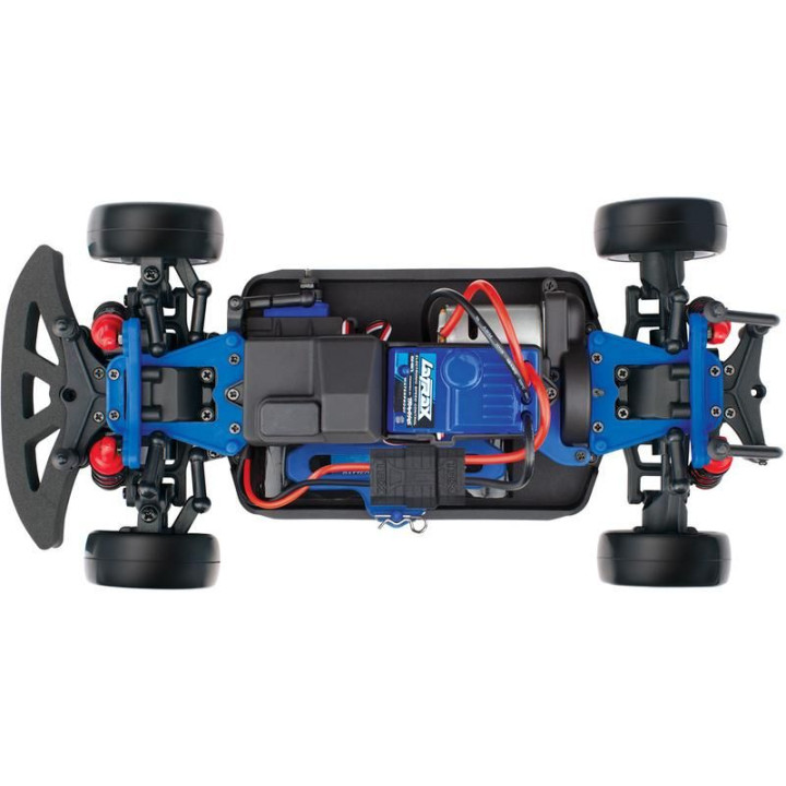 Traxxas Rally 1:18 4WD RTR červené
