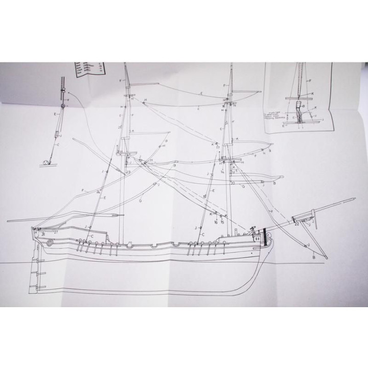 CALDERCRAFT H.M Supply briga 1759 1:64 kit