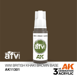 WWI British Khaki Brown Base 17ml