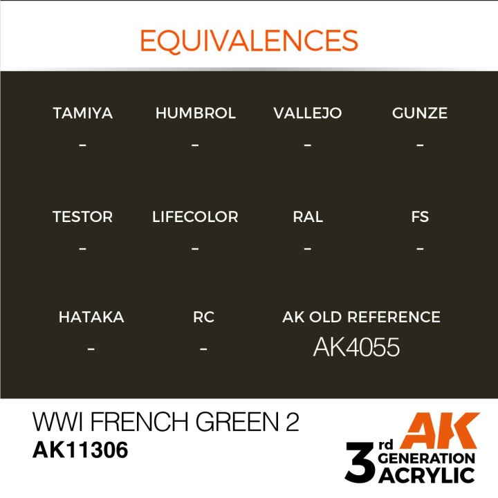 WWI French Green 2 17ml
